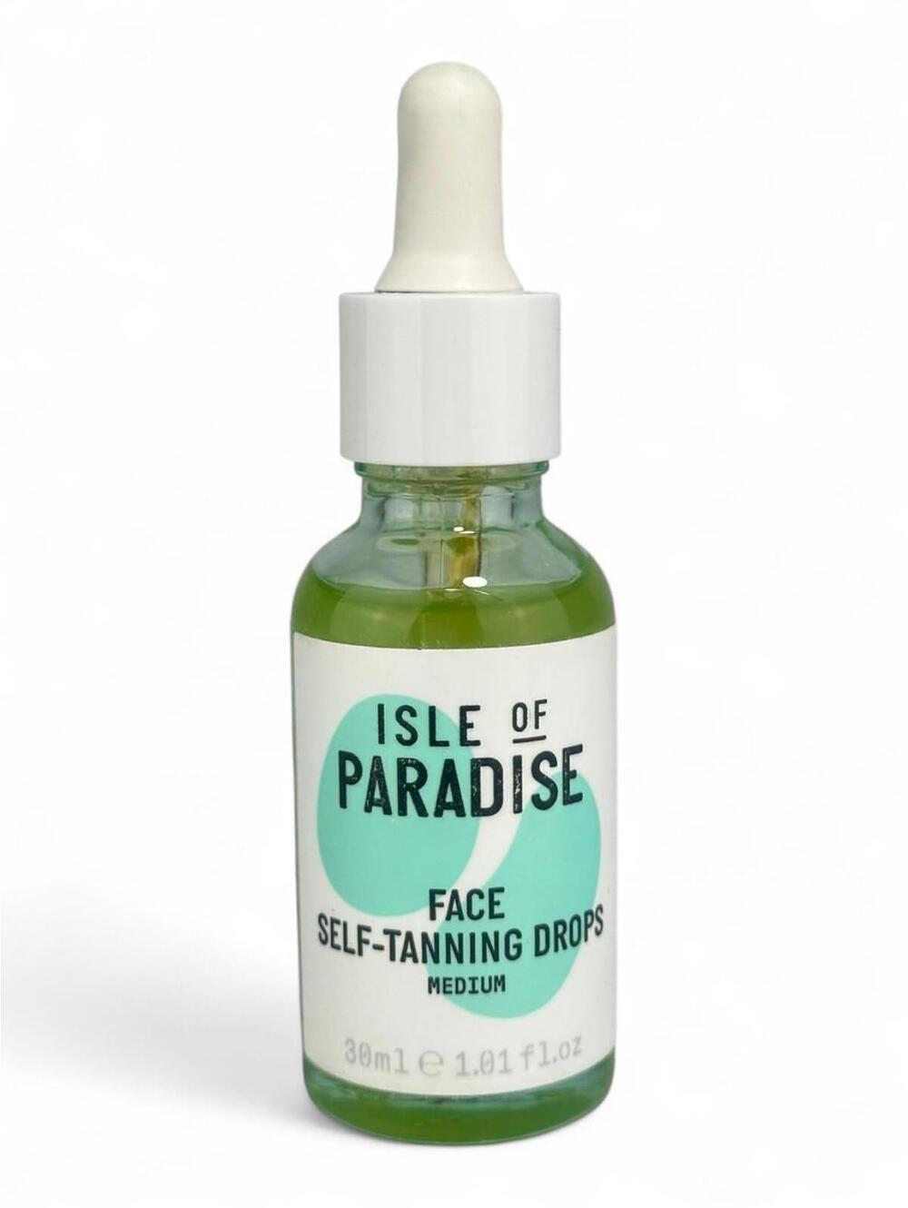 2/$60 ✨ Isle of Paradise Face Self Tanning Drops Medium 30ml Vegan Tan Serum